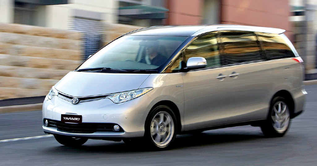 The Toyota Tarago Ultima. The Toyota Tarago Ultima.